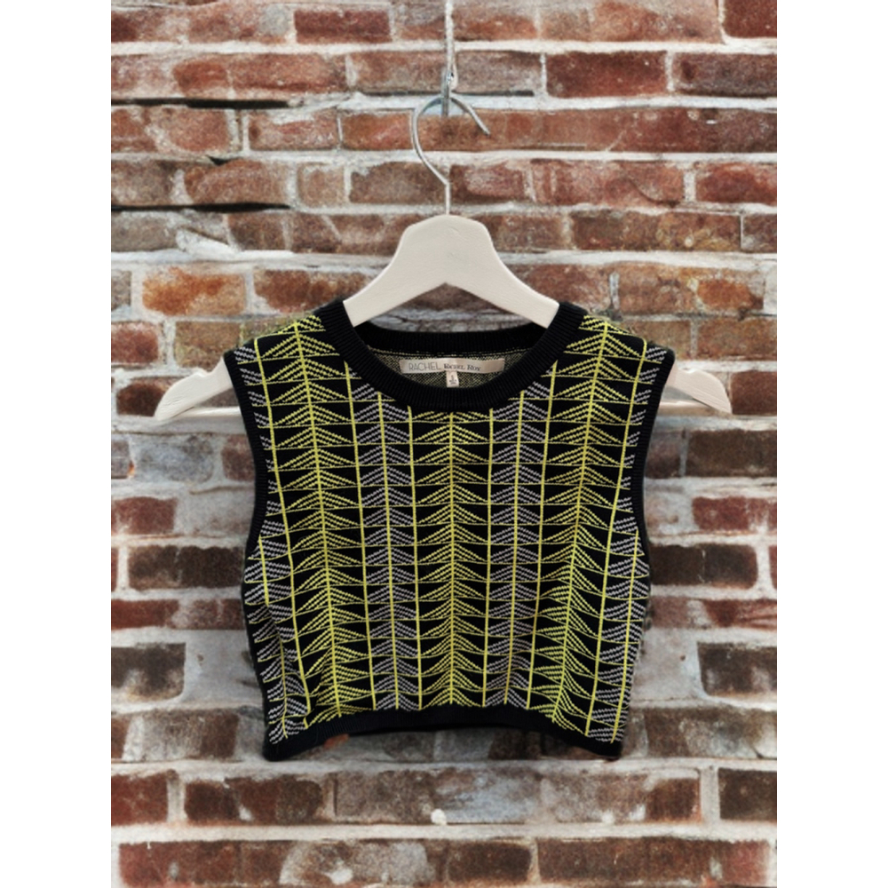 Geometric Sweater Vest